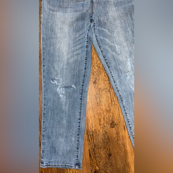 Dear John Blue Skinny Jeans Havana Style Size 14 - Picture 2 of 9